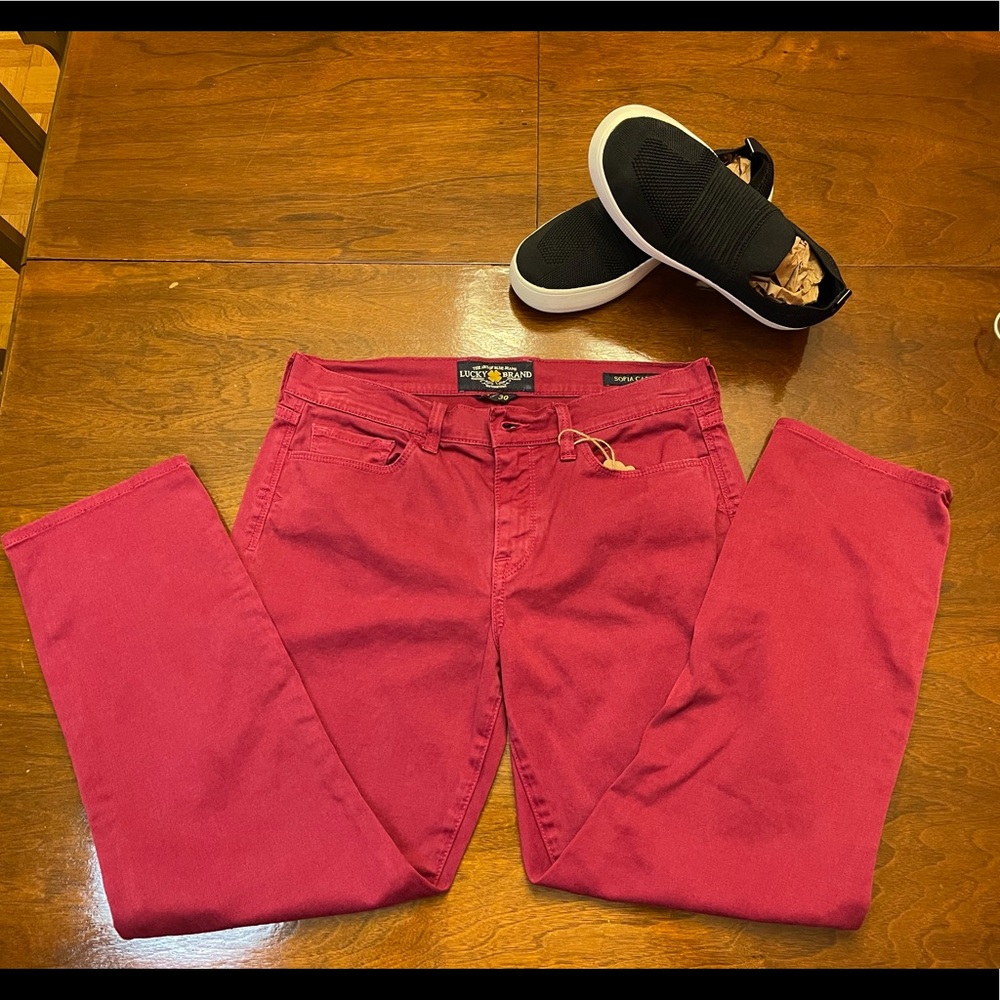 Cranberry Lucky Brand jeans